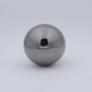 100mm Black stainless steel gazing ball
