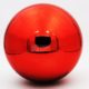 200MM colored red stainless steel gazing ball