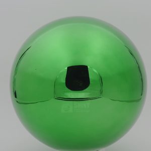 Green Stainless steel gazing ball