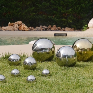 decorative hollow steel balls