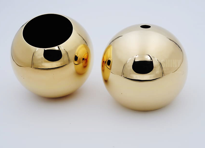 hollow brass balls spheres