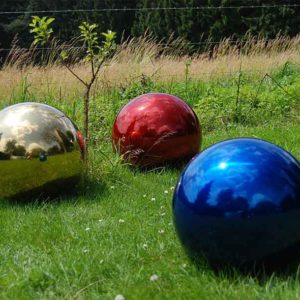 Stainless Steel Gazing Balls