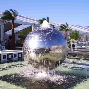 Stainless Steel Spheres Water Features