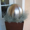 300mm stainless steel hollow ball texture