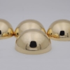 4inch brass half balls