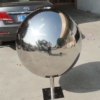 800mm silver ball water feature mirror