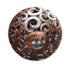 garden art steel ball