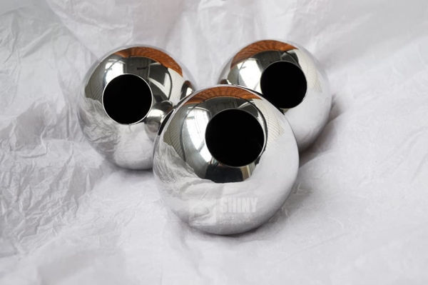 hollow steel ball with holes