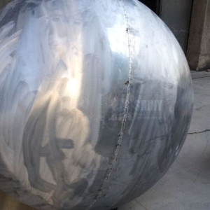 1600mm large aluminum spheres mill finished