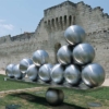 matt stainless steel hollow balls