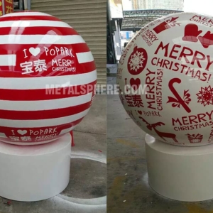 large christmas decorative balls