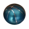 large stainless steel basketball