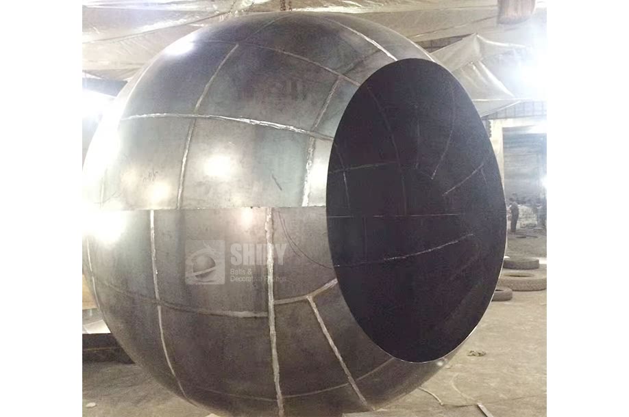 large hollow steel balls