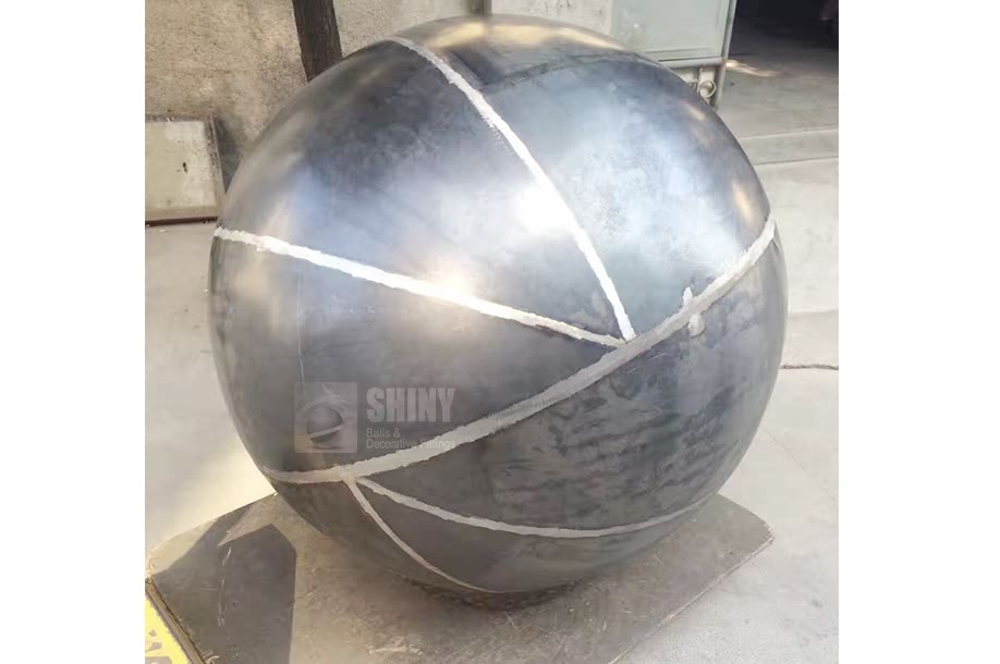 hollow steel sphere
