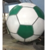 large stainless steel football