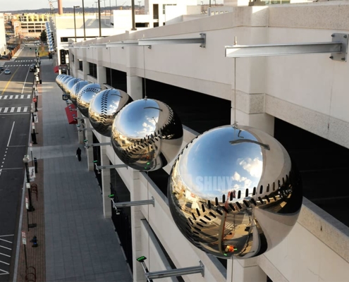 large stainless steel baseball sculptures,large steel baseball