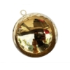 titanium gold steel ball with titanium gold electroplated color