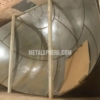 large stainless steel hollow ball cut to quarter package