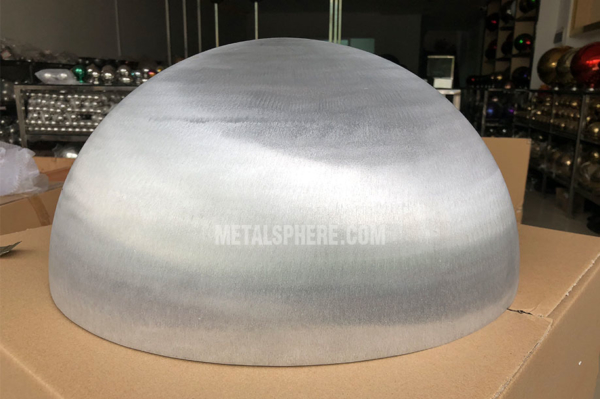 aluminum half sphere in 20inch diameter with mill finished