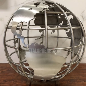 metal world globe sale